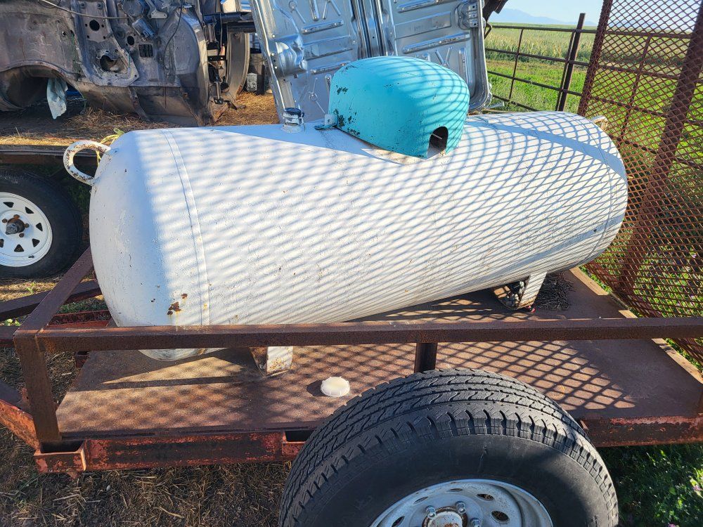 Large Used Propane Tank