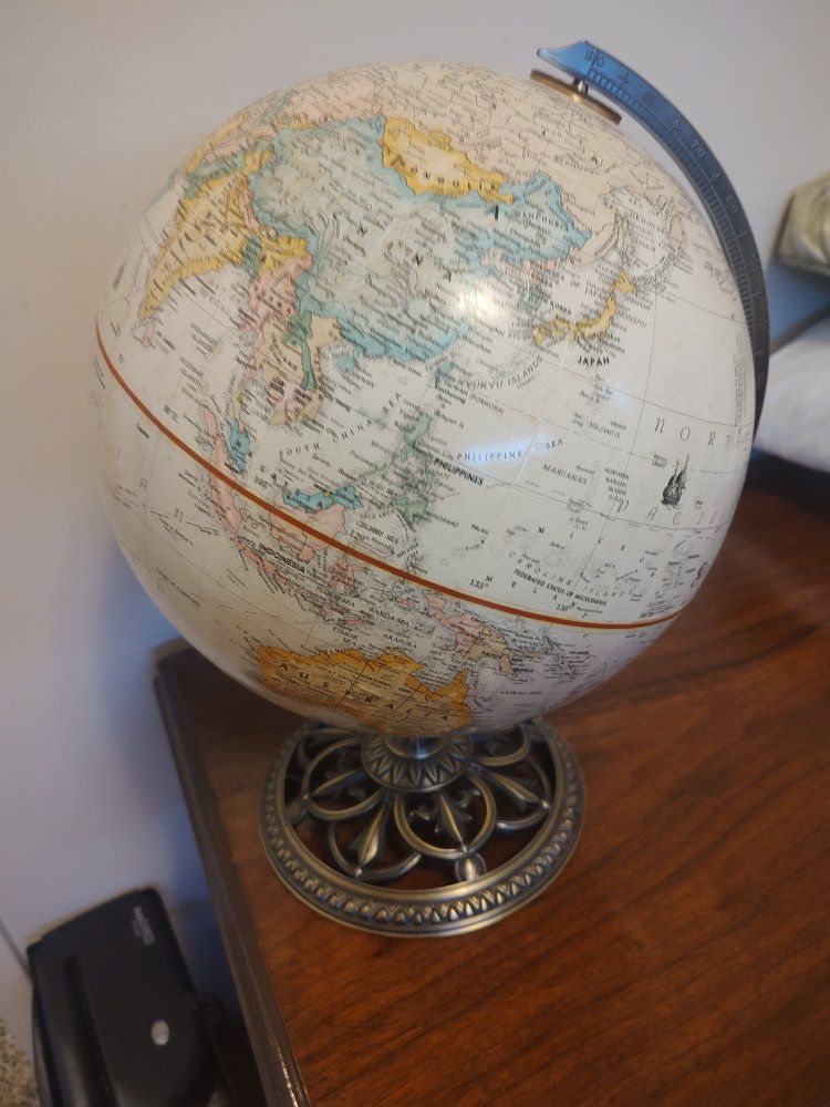 Vintage Globemaster Globe