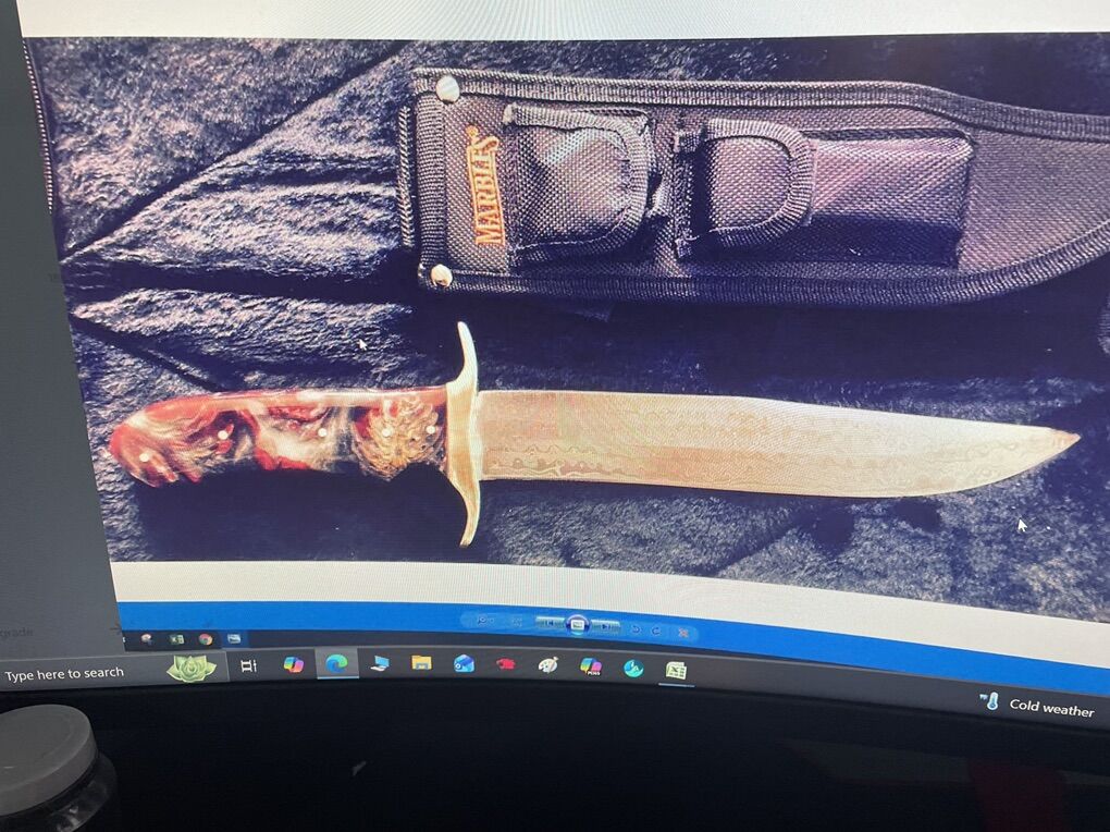 Hand Made Hunting Knives 3-12 Blade or larger