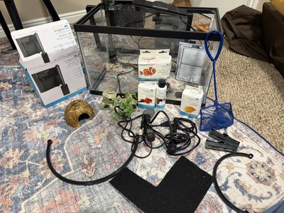 10 gallon terrarium and fish tank accessories