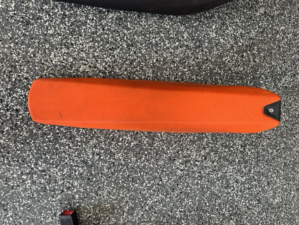 KTM Factory Style Gripper Seat - Orange