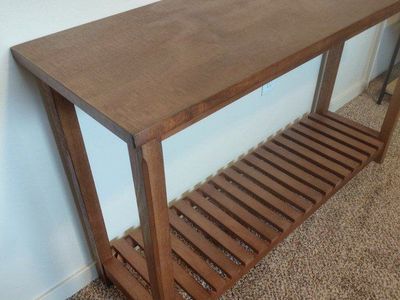 Rustic Entryway Table - New