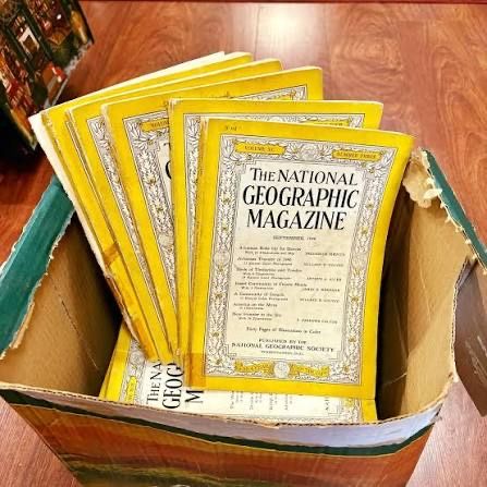 Looking for National Geographic Magazines, hopefully for free!
