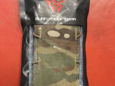 Burn Proof Gear Rail-Rap Full Auto Rated Heat Shield - Multicam