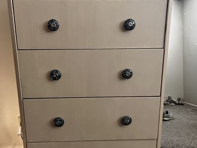Art deco desk and dresser