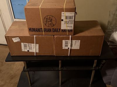 MRE'S 3 Full Boxes.