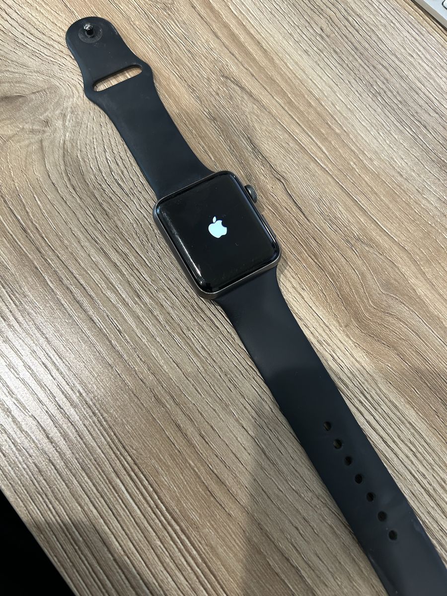Apple Watch Series 3 42mm Space Gray with Black Sport Band