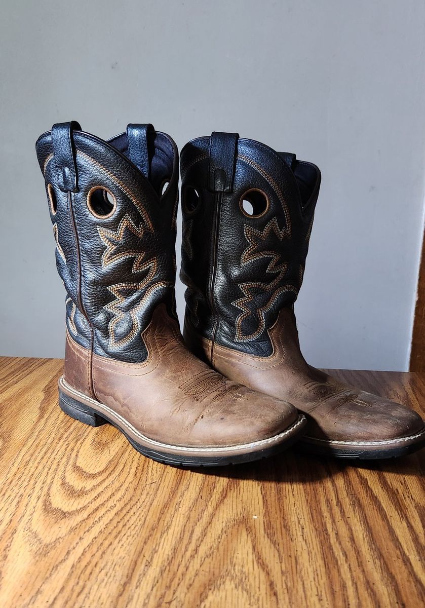 Smoky Mountain Boots Western Men's Size 5.5 R Brown Black
