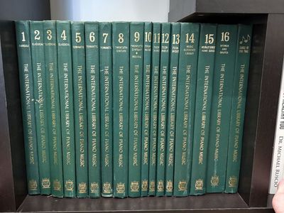 The International Library of Piano Music Complete 17 Volumes 1967