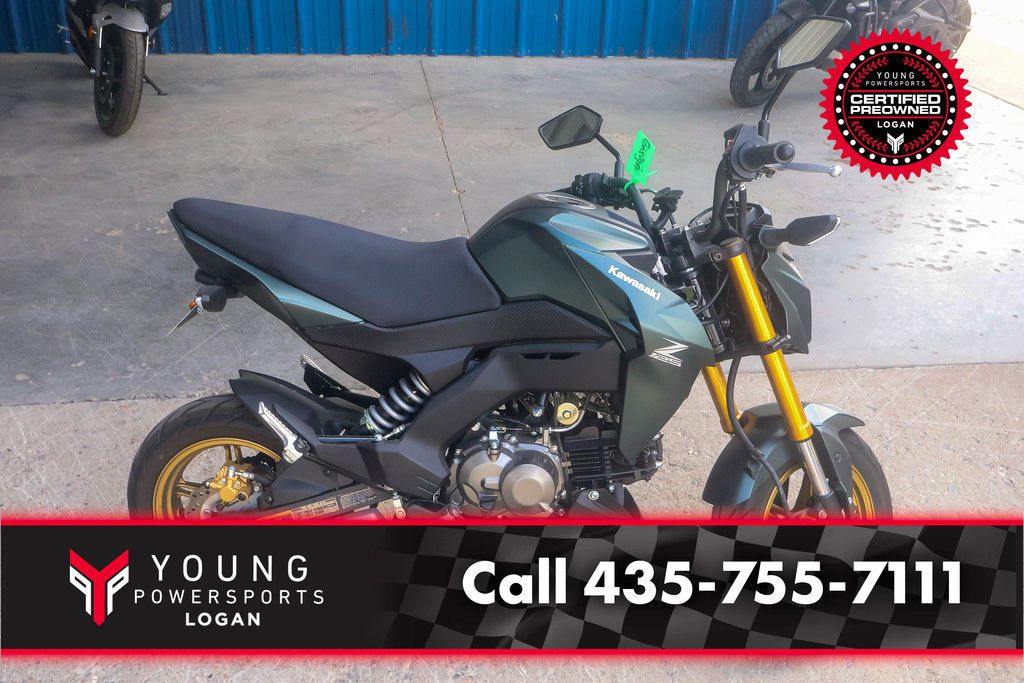 2025 Kawasaki Z125 PRO Cypher Camo Beige