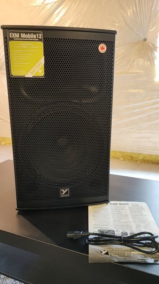 Yorkville EXM Mobile 12 Battery PA Speaker