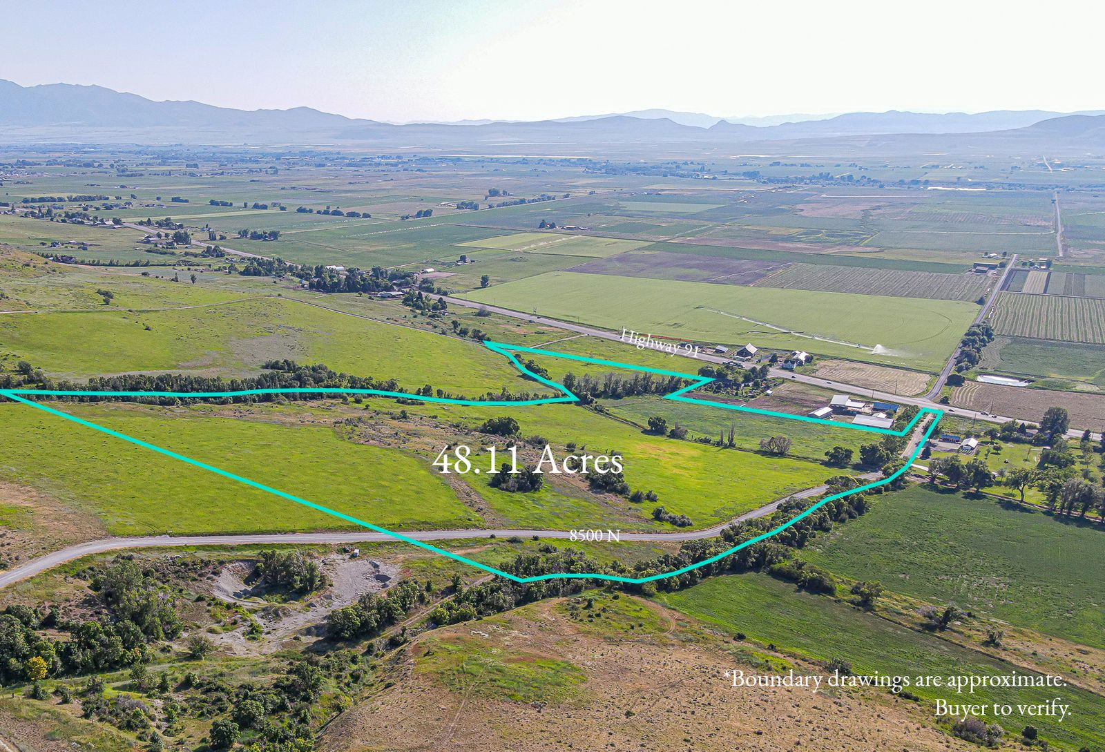 Build your dream home on 48.11 acres of fantastic horse property in Richmond, Utah!