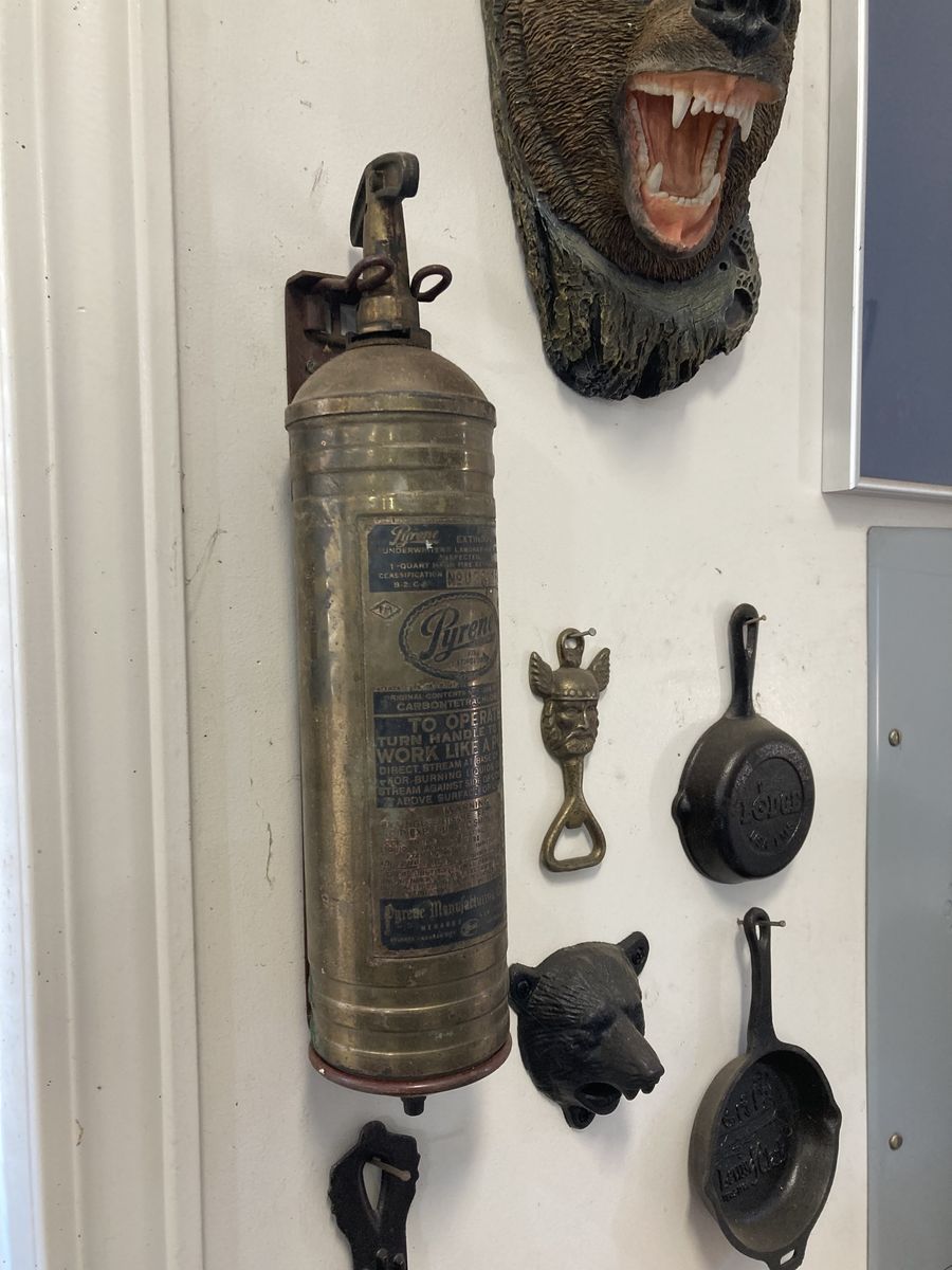 Antique fire extinguisher