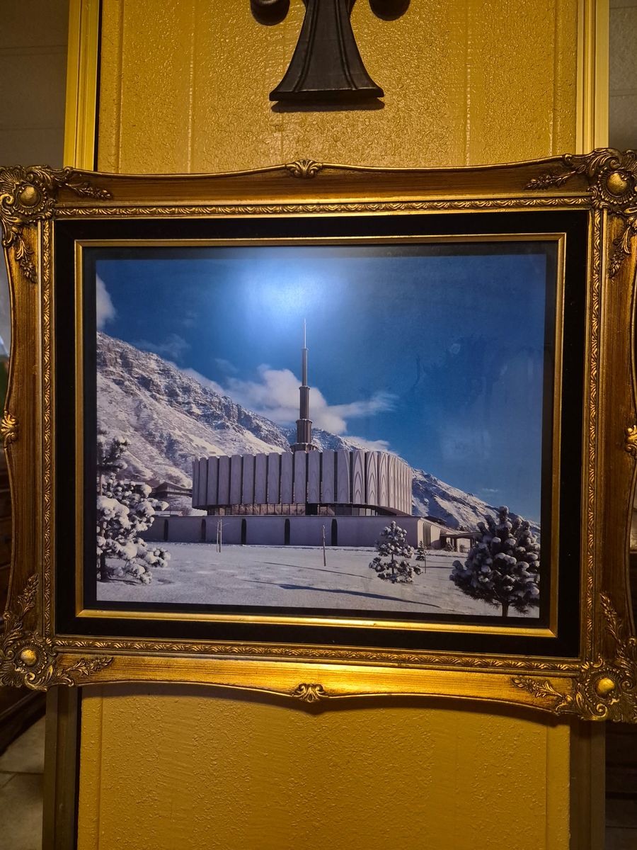 PROVO UTAH TEMPLE ARTWORK