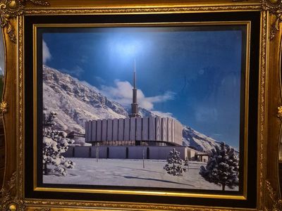 PROVO UTAH TEMPLE ARTWORK