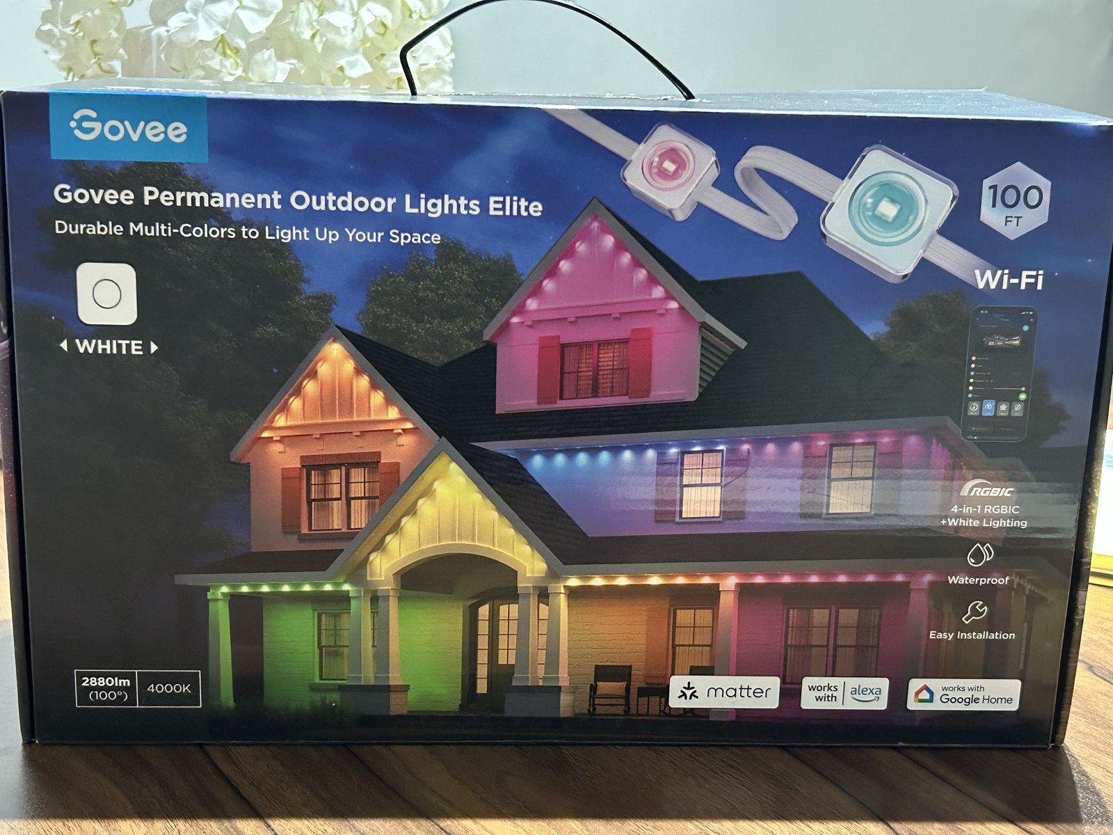 Goovee Permanent Outdoor Lights ELITE 100 FT