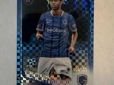 2025 Topps Chrome Noah Adedeji-Sternberg Blue X-Fractor /150