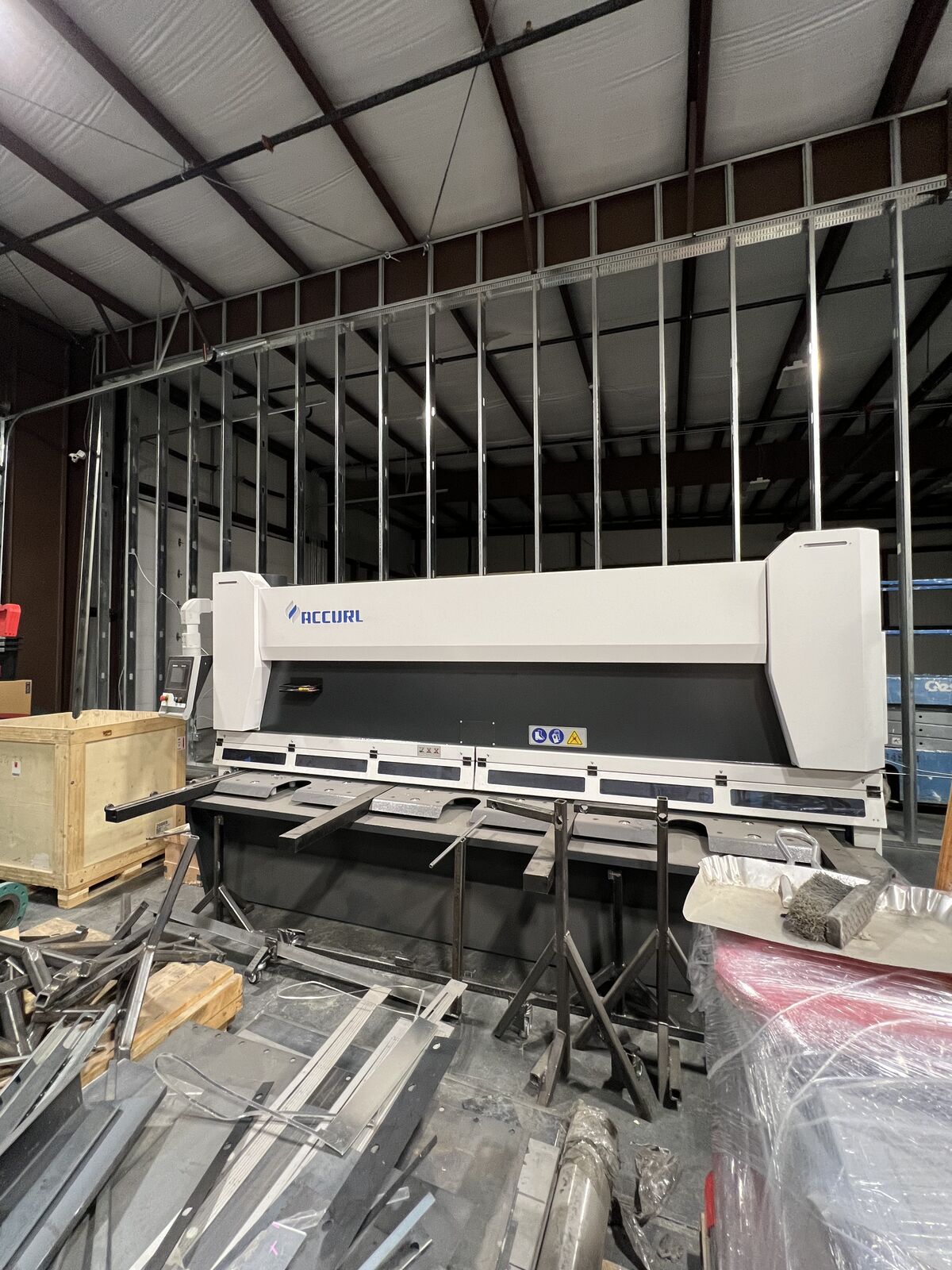 ACCURL CNC Hydraulic Guillotine Shear MS8- 6x3200mm