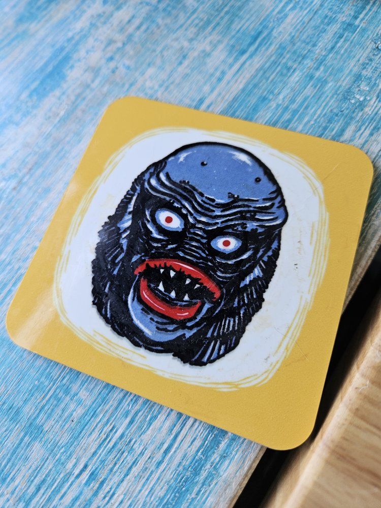 test - Creature from the Black Lagoon Coaster - Universal Monsters Horror Film Collectible