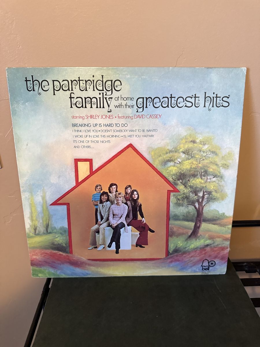 The Partridge Family At Home With Their Greatest Hits Vinyl LP Record