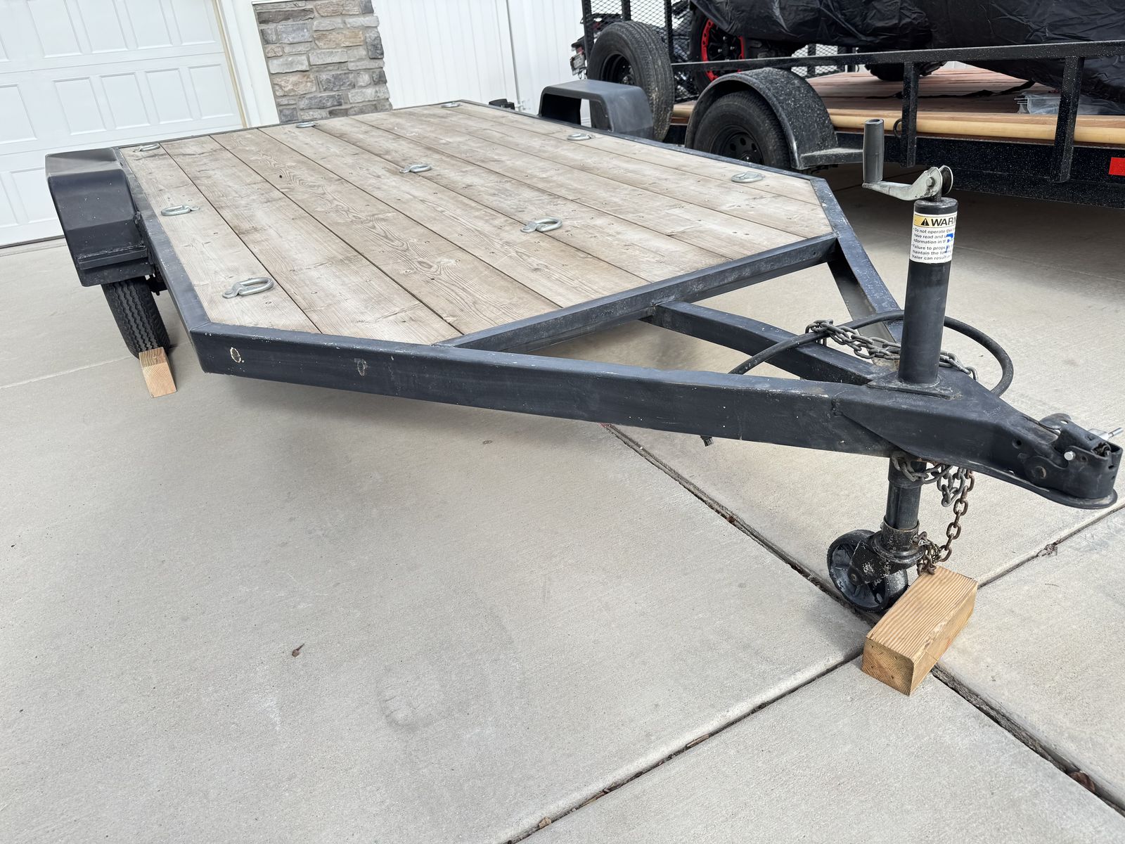 Utility trailer - can haul a Polaris side by side.