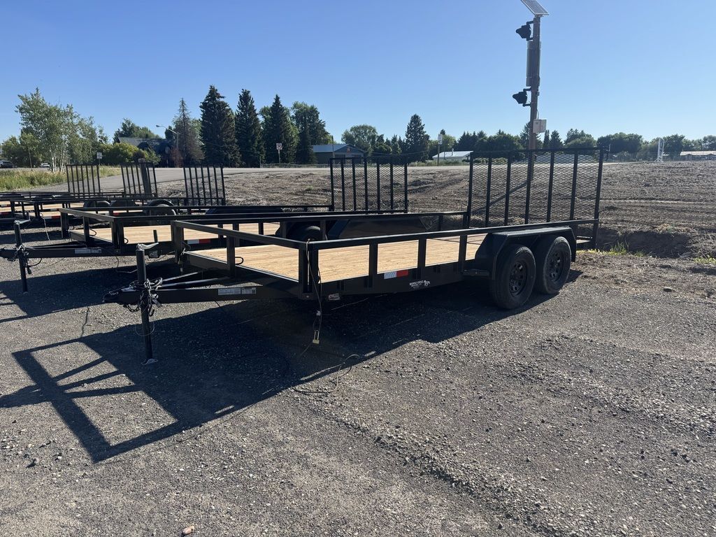 2025 K&S 7’X16’ tandem utility trailer