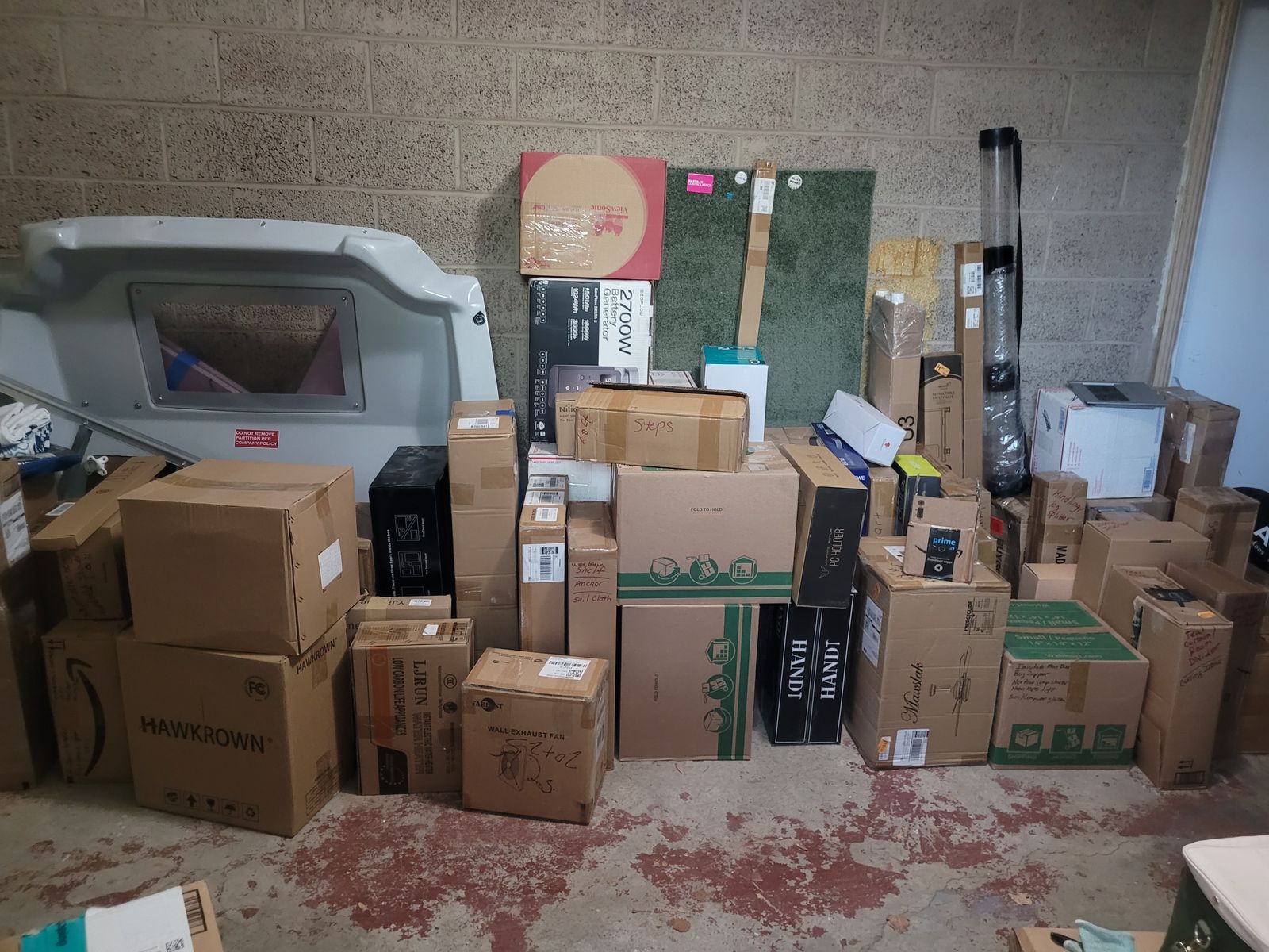 Tiny House / ADU building supplies & fixtures New in box