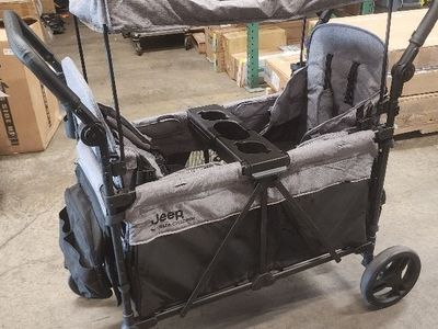 OUT OF THE BOX - JEEP ARIES 2 SEAT STROLLER WAGON - $240 obo