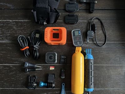 GoPro Hero 5 Session Action Camera Bundle with Mounts & Accessories