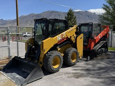 Cat 250 and 246 Wheel Skid Steer Bobcats For Rent