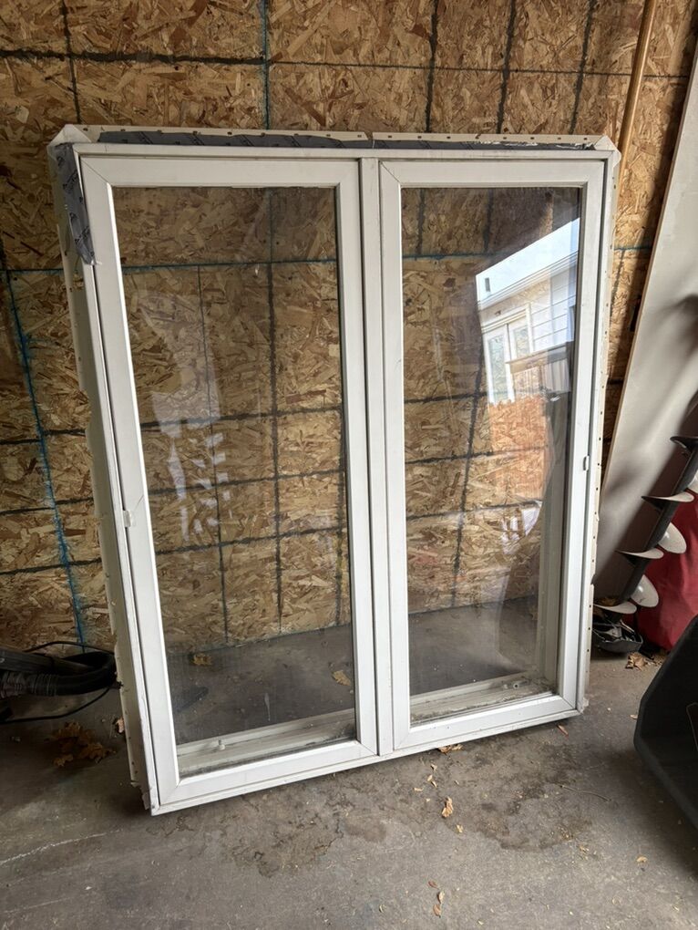 Wood Framed Window 4'x5'