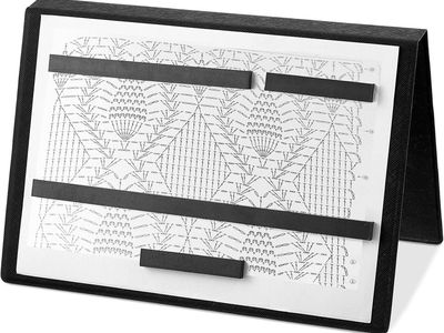 Knitting-Crochet Pattern Holder, magnetic