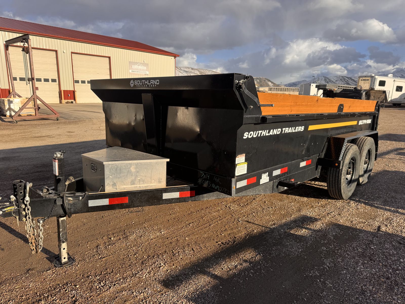 2023 Southland 7' X 14' (16,000lb) Dump Trailer