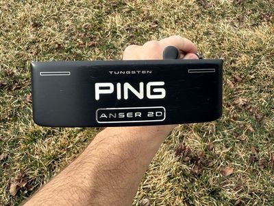 Ping Anser 2D Putter W/ Headcover Great Condition
