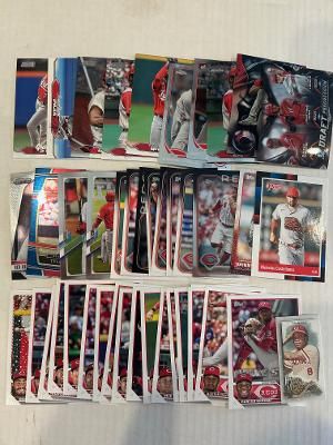 CINCINNATI REDS 650+ BASEBALL CARD LOT