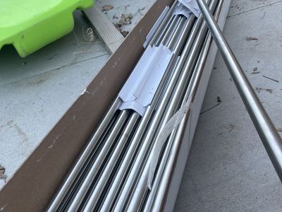 135 Pounds Of Stainless Steel Pipes