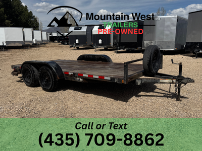 2021 USED Workhorse 14'-7k Utility Trailer