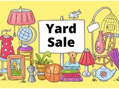 YARD SALE 04/04 DONT MISS OUT
