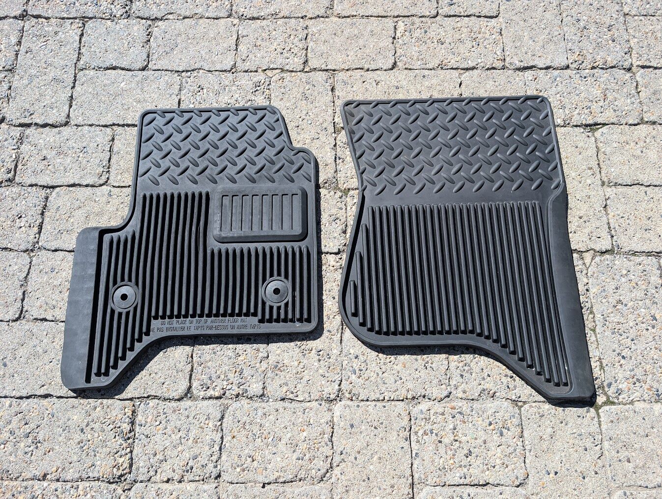 OEM Floor Mats for 2014-2019 Chevy Silverado/GMC Sierra, front and rear