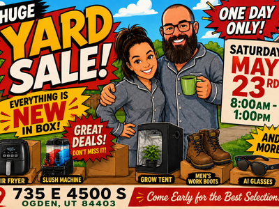 Huge Multi-Fam Yard Sale