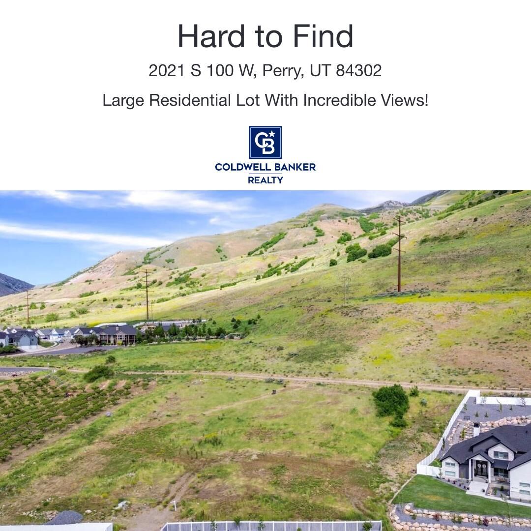 Gorgeous Mountain and Valley Views Building Lot