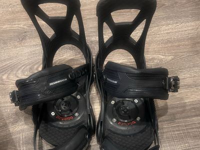 Burton Mission Snowboard Bindings Size Small