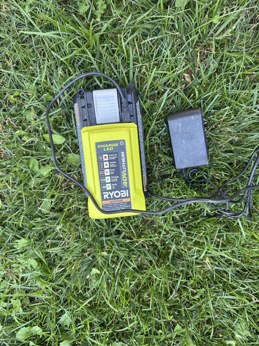 Ryobi 40V 4Ah Battery + Charger