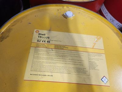 Shell S2 VX 46 Hydraulic Oil Drum