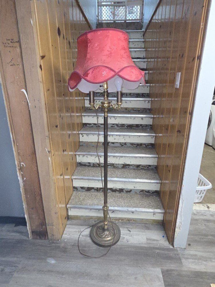 Brass Floor Lamp
