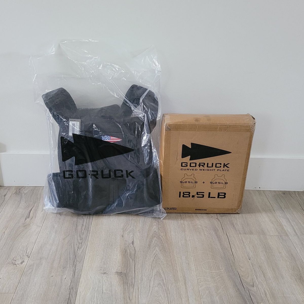 New- GORUCK Weight Vest and Plates Bundle