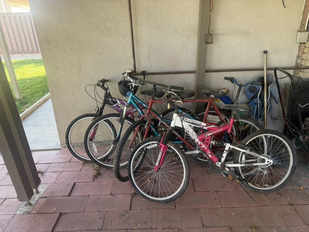 Bikes Need To Be Removed From House