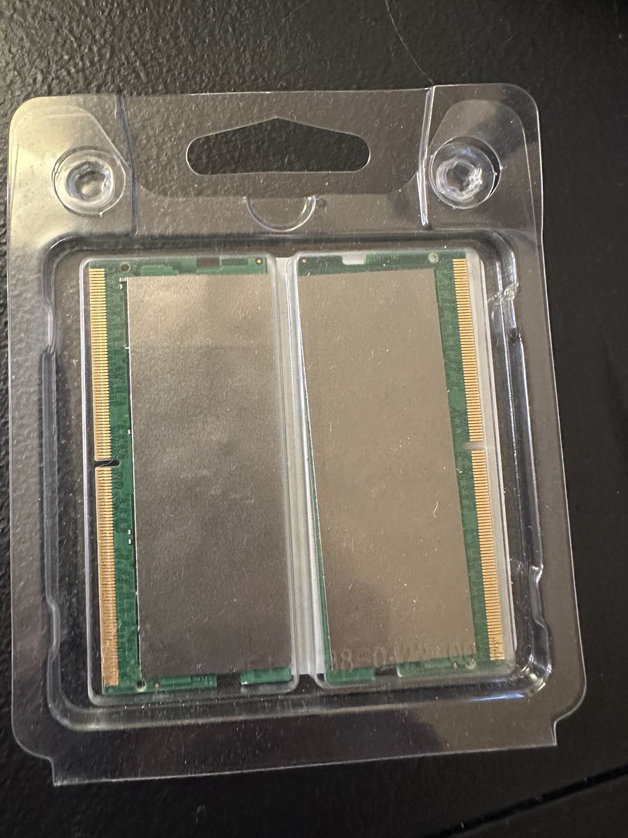 2x8GB 4800GHz DDR5 SODIMM Laptop RAM (16 GB total)