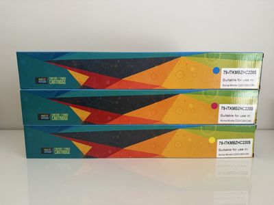 Do It Wiser 79-ITKMBZHC220S Konica Minolta C220/C280/C360 Compatible Toner Cartridges (CMY)