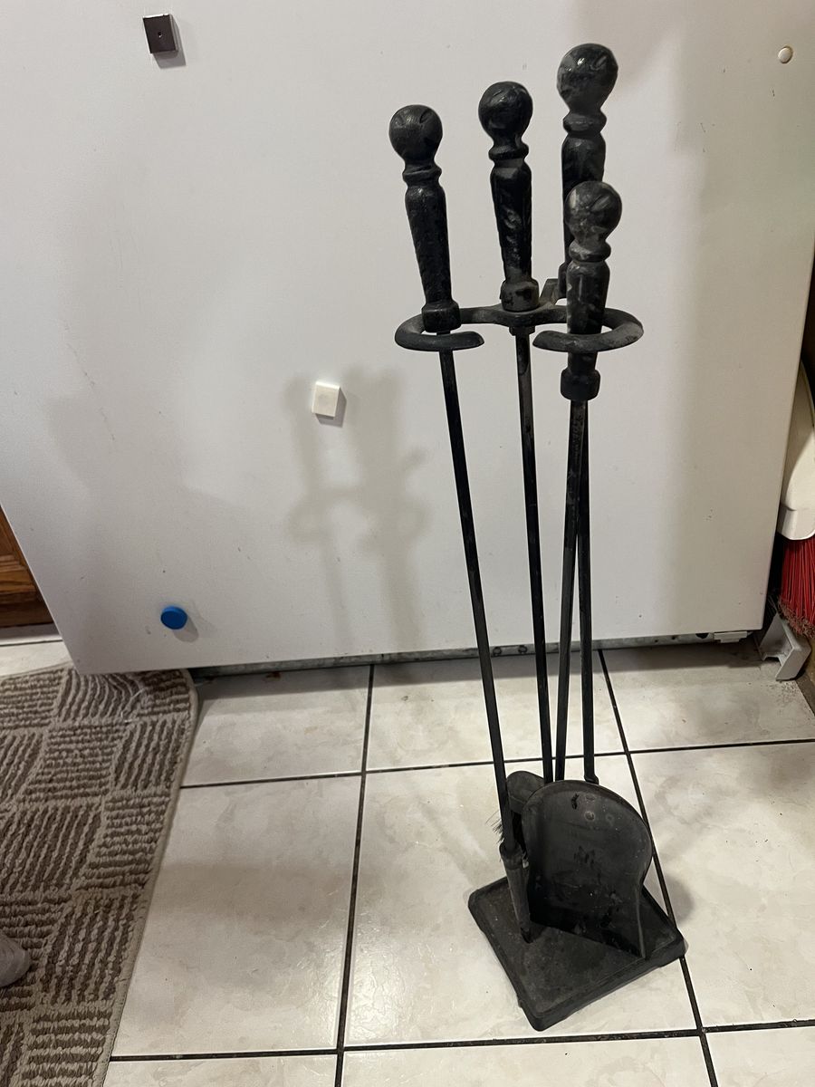 vintage Fireplace Tools